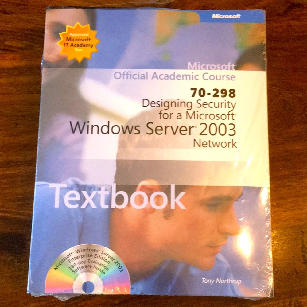 Microsoft Official Academic Course 70-298 Designing Security Server 2003 Network